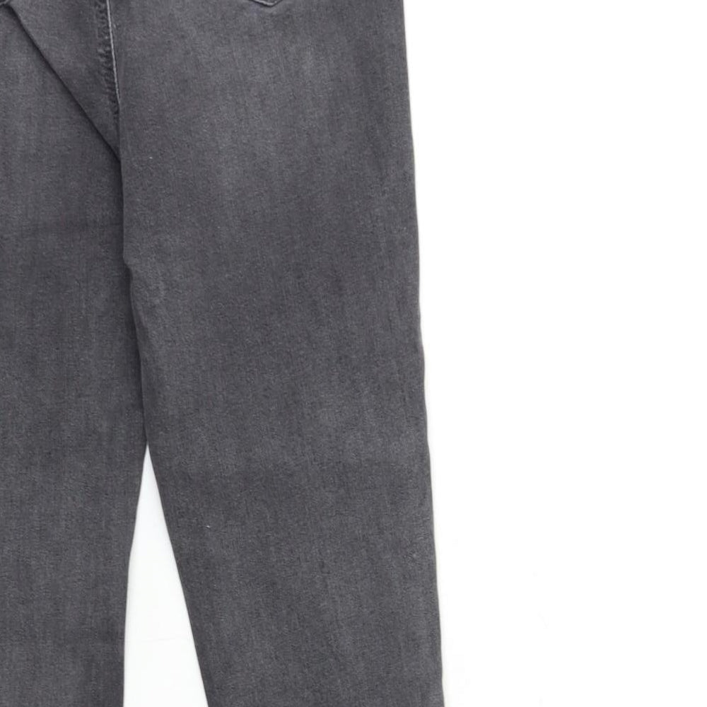TU Womens Grey  Denim Skinny Jeans Size 14 L29 in