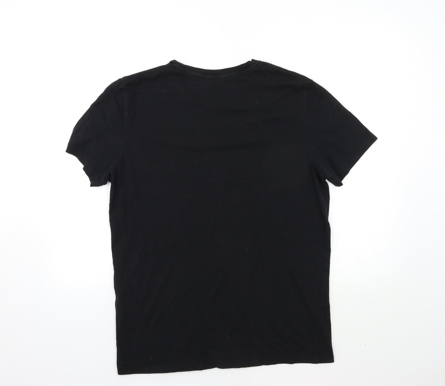 JACK & JONES Womens Black   Basic T-Shirt Size L