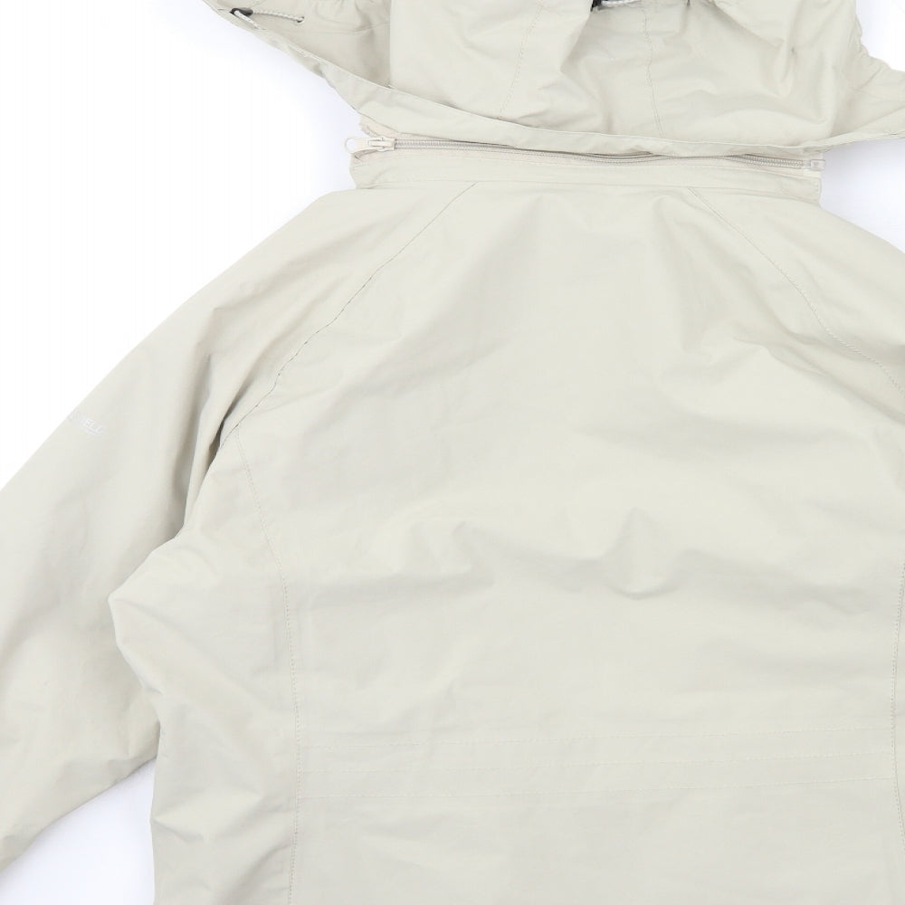 Trespass Womens Beige   Rain Coat Coat Size M
