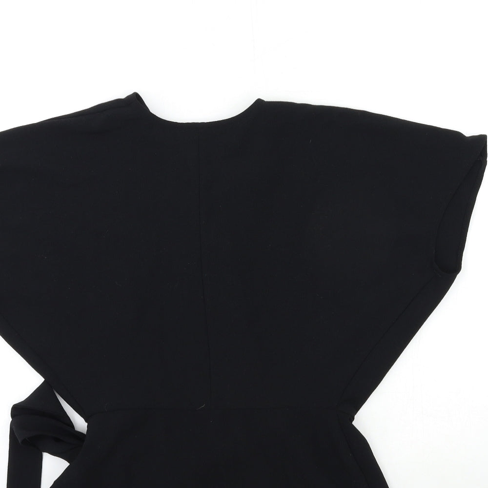 Topshop Womens Black   Basic Blouse Size 8