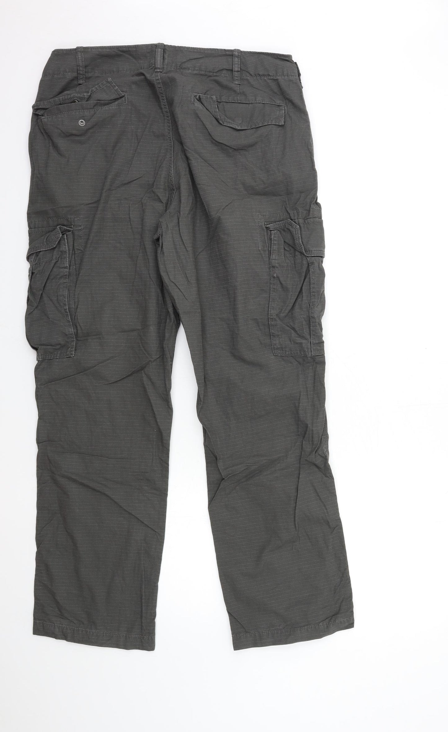 Gap Mens Grey   Cargo Trousers Size 36 in L32 in