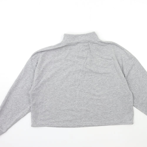 New Look Womens Grey   Pullover Sweatshirt Size 18