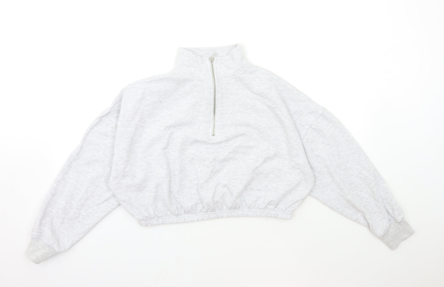 New Look Womens Grey   Pullover Sweatshirt Size S