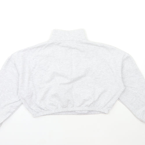 New Look Womens Grey   Pullover Sweatshirt Size S