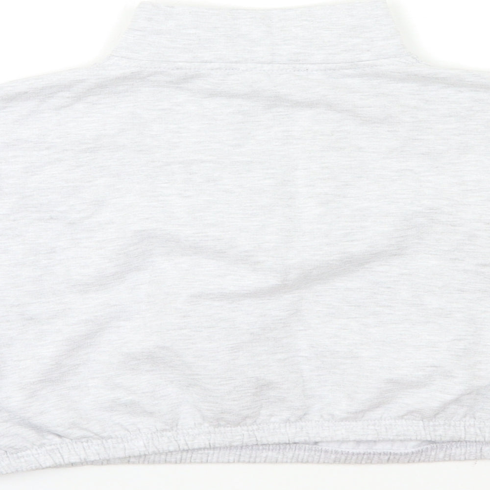 New Look Womens Grey   Pullover Sweatshirt Size S