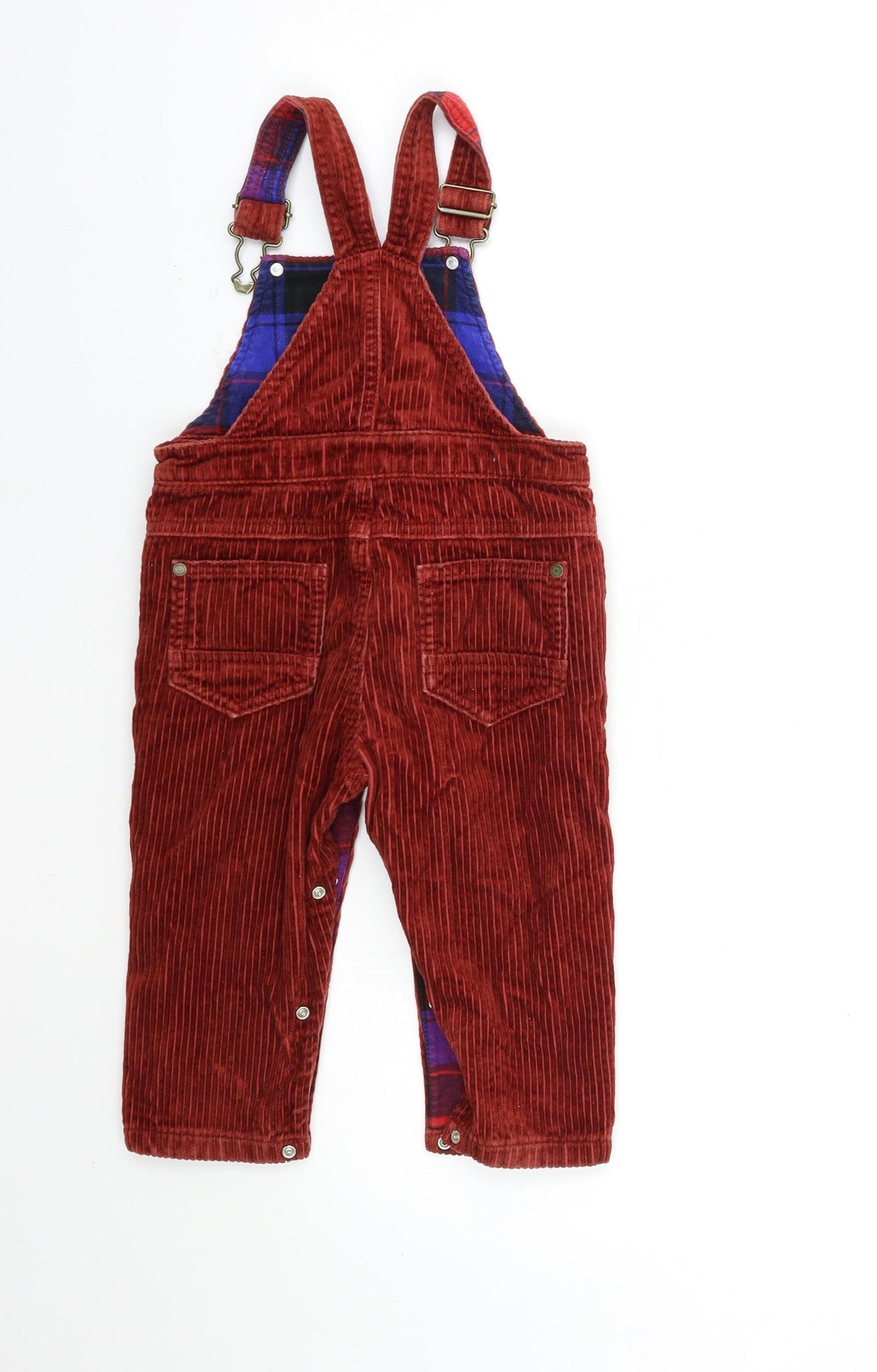 NEXT Baby Brown  Corduroy Dungaree One-Piece Size 18-24 Months