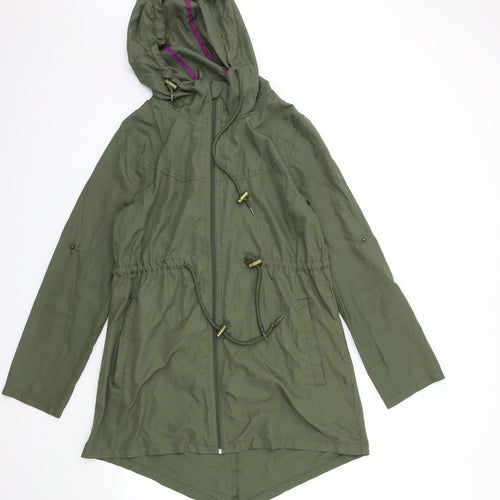 Atmosphere Womens Green   Parka Coat Size XS