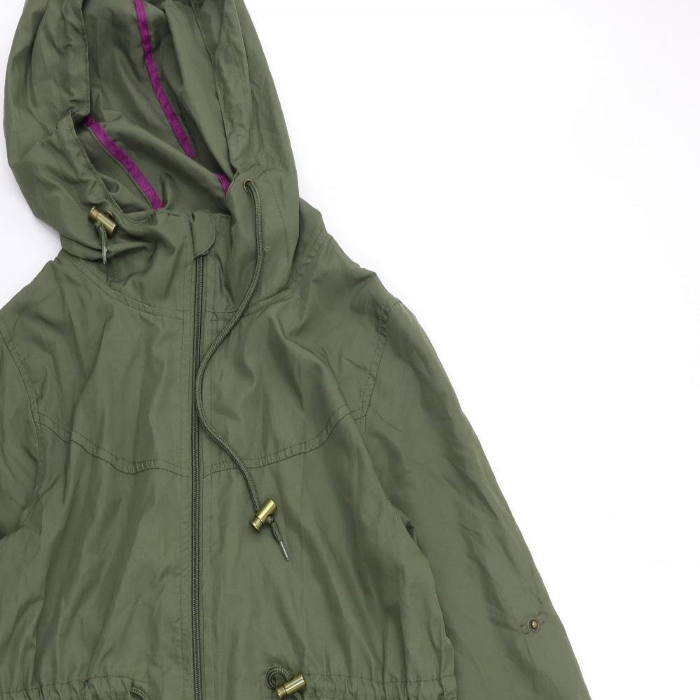 Atmosphere Womens Green   Parka Coat Size XS
