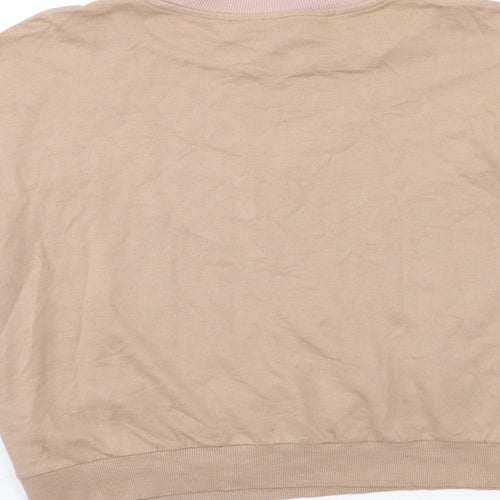 H&M Womens Brown   Pullover Sweatshirt Size S