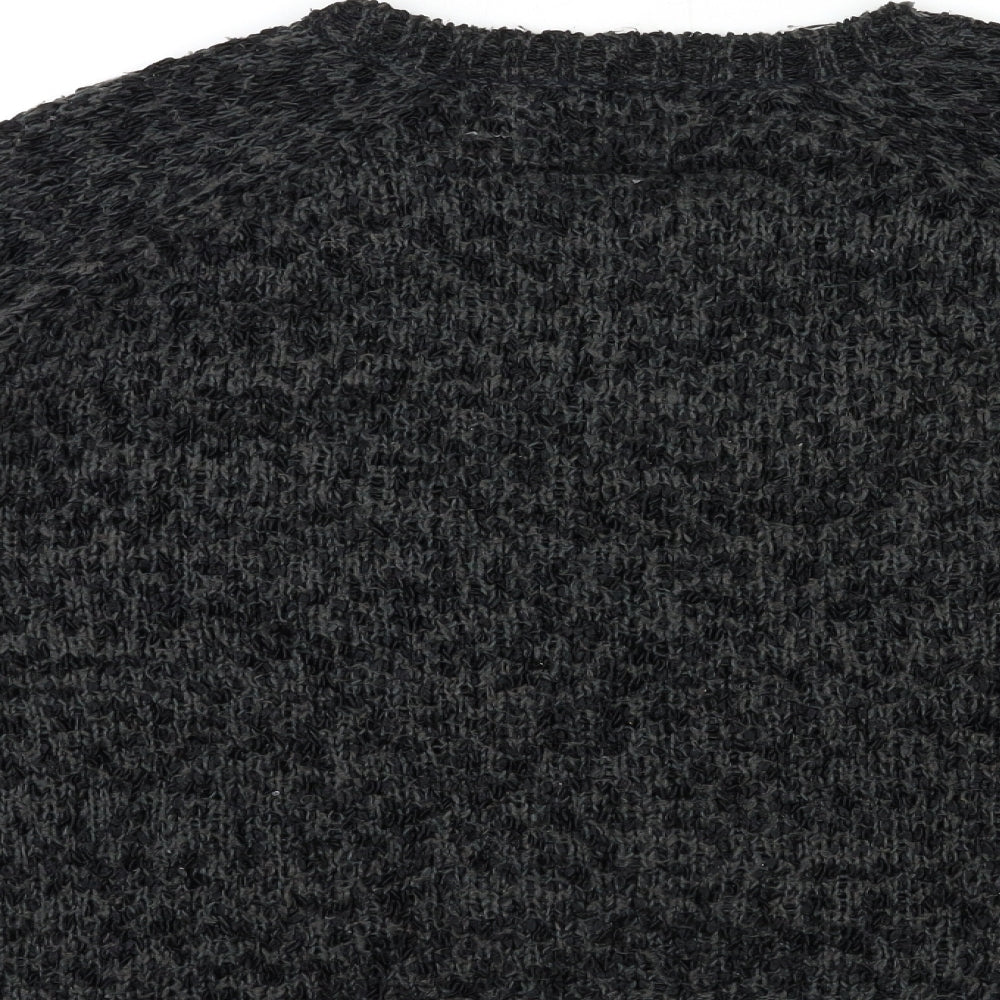 George Womens Grey  Knit Pullover Jumper Size 24