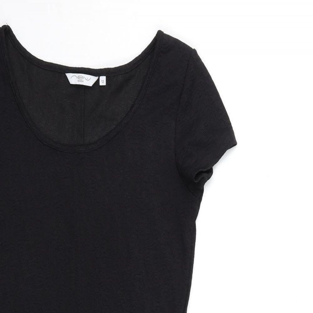 New Look Womens Black   Bodycon  Size 12