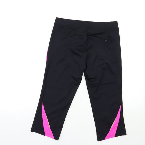 Marks and Spencer Womens Black   Compression Leggings Size 10 L17 in