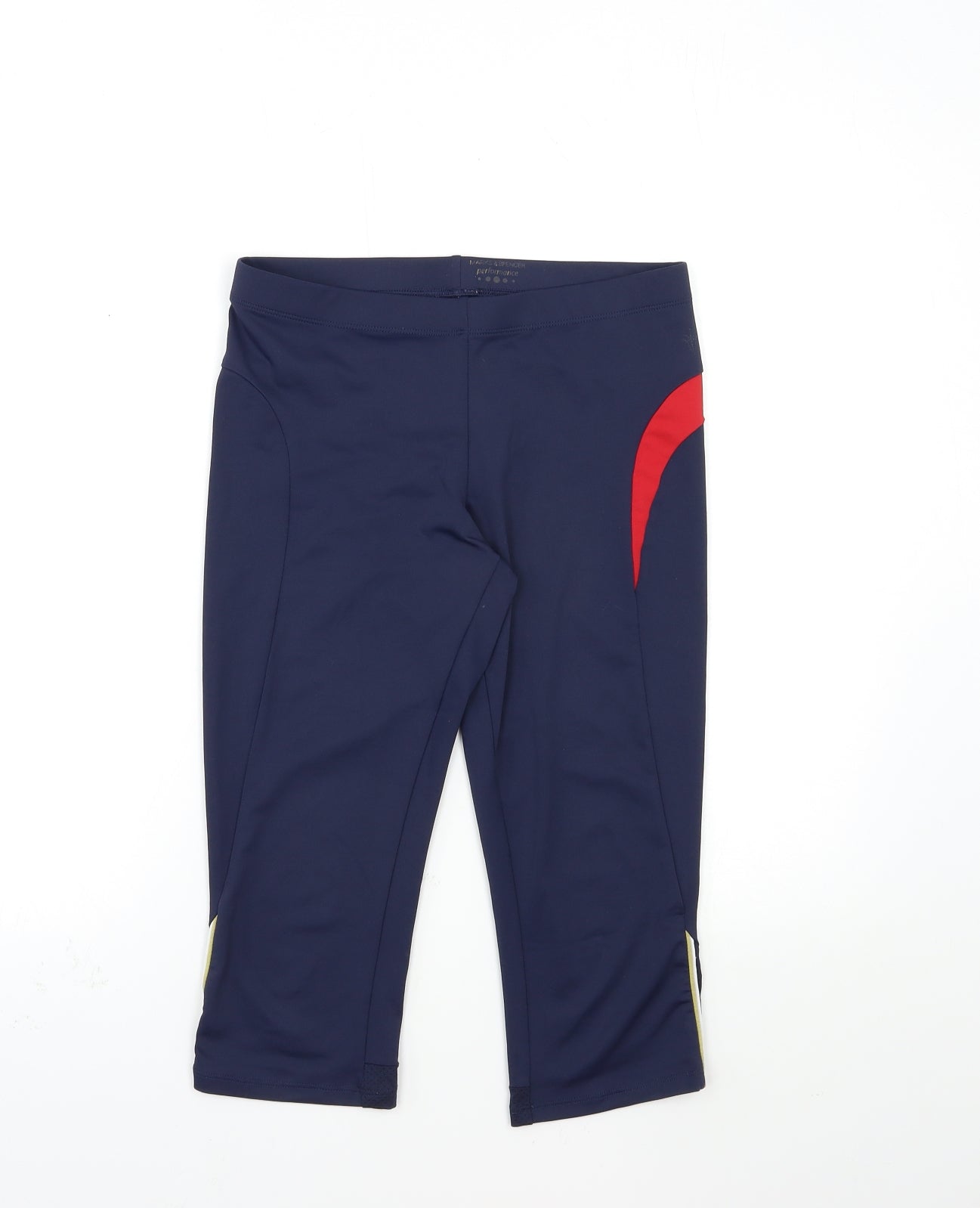 Marks and Spencer Womens Blue   Compression Leggings Size 10 L17 in