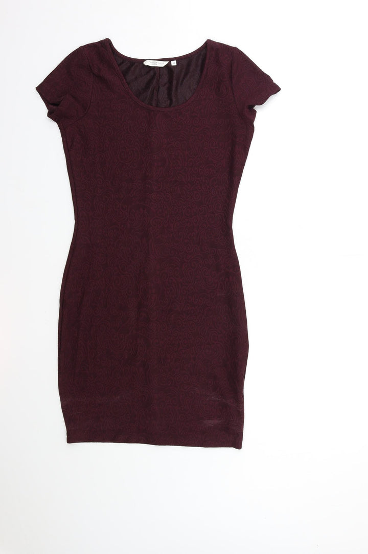 New Look Womens Red Bodycon Size 12