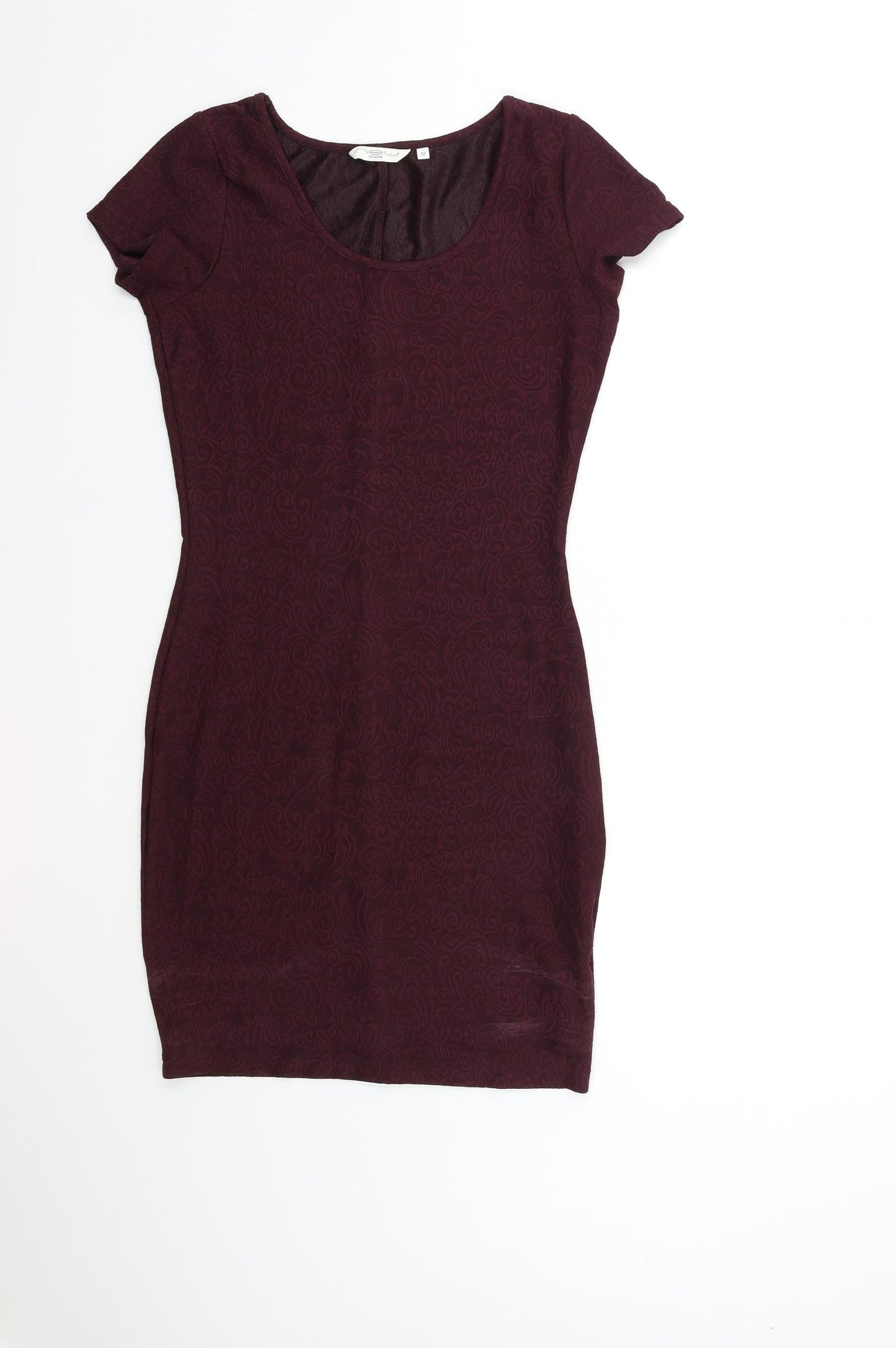 New Look Womens Red   Bodycon  Size 12