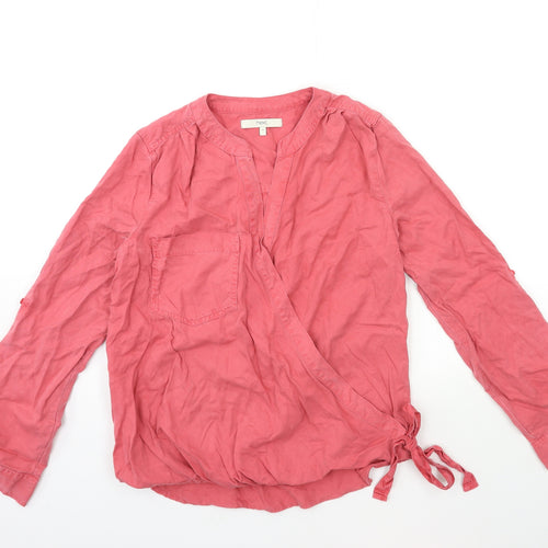 NEXT Womens Red   Basic Blouse Size 8