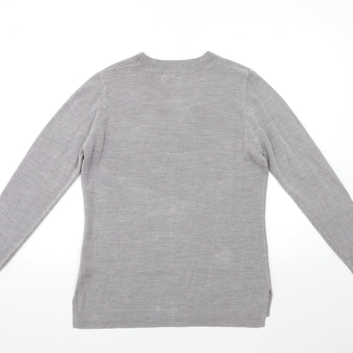 Papaya Womens Gold  Knit Pullover Jumper Size 12