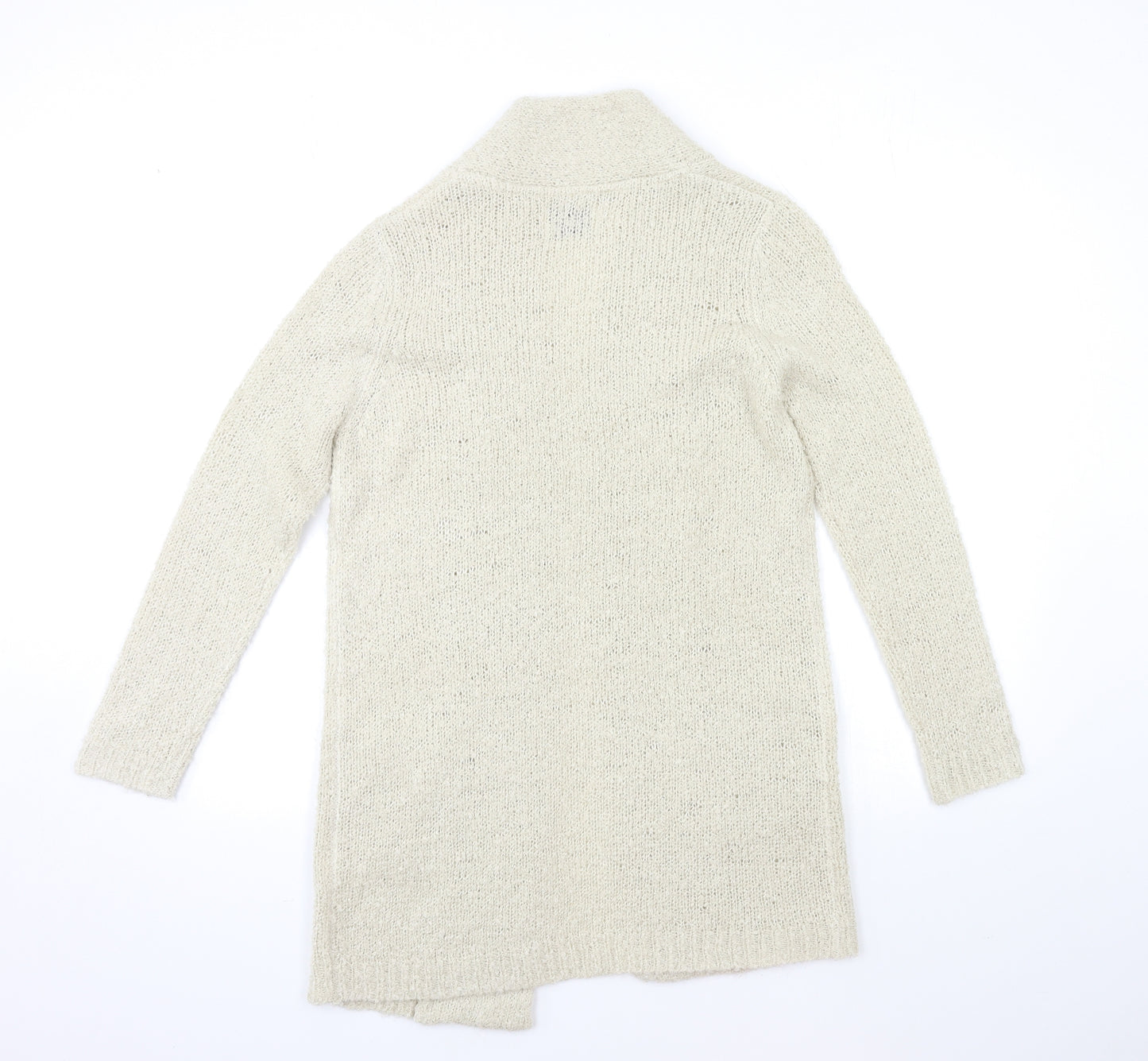 Papaya Womens Beige  Knit Cardigan Jumper Size S