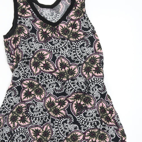 DROTHY PERKINS  Womens Multicoloured Floral  Basic Blouse Size 10