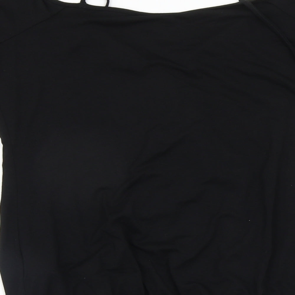 Lipsy Womens Black   Basic Blouse Size 10
