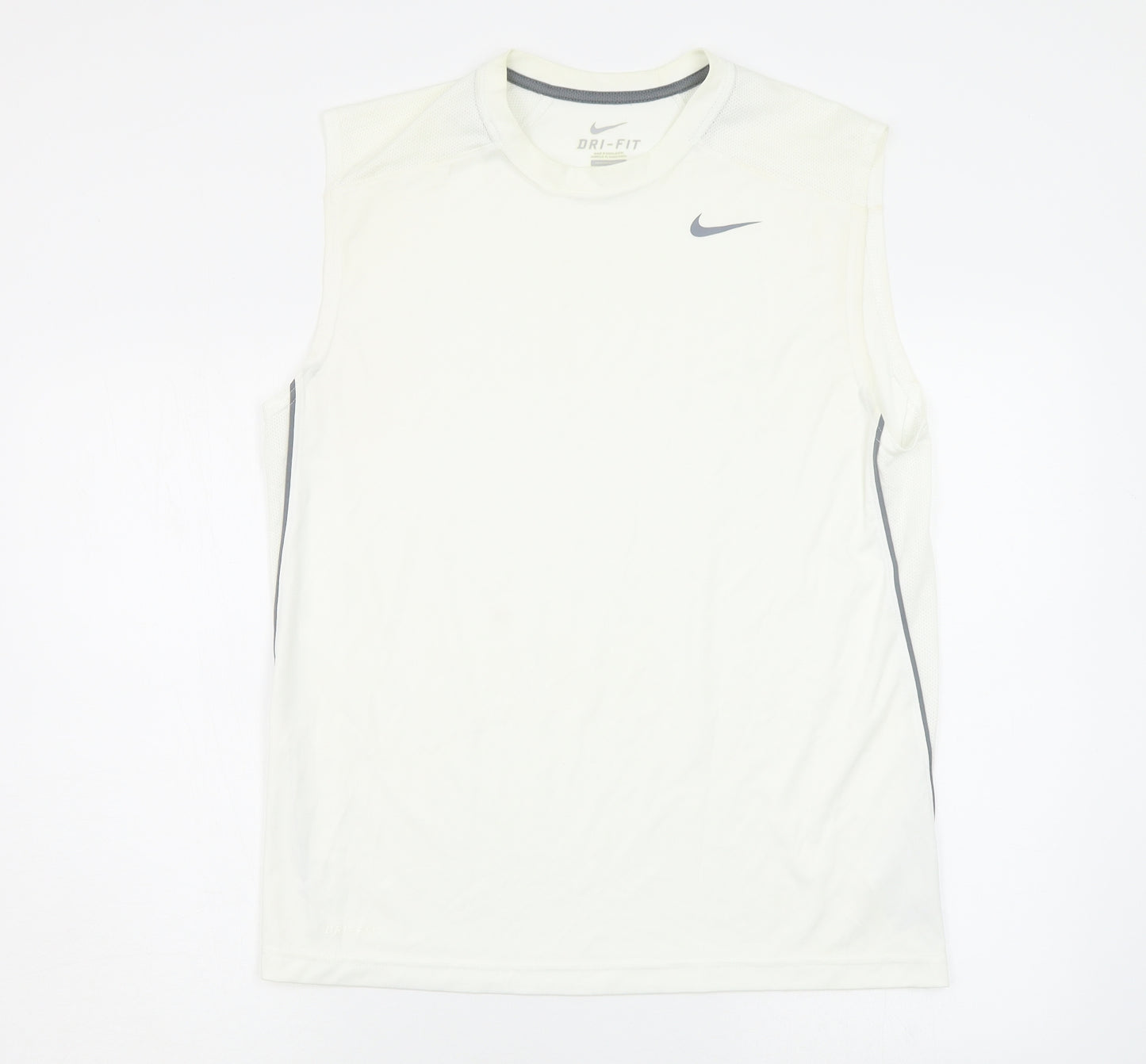 Nike Mens White   Basic Tank Size M