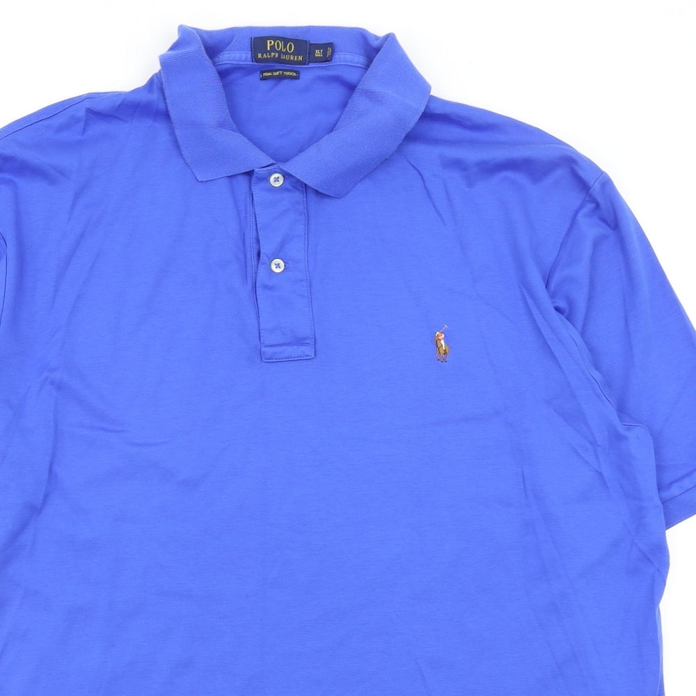 Polo Ralph Lauren Mens Blue    Polo Size XL