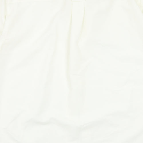 Lee Cooper Mens White    Button-Up Size S