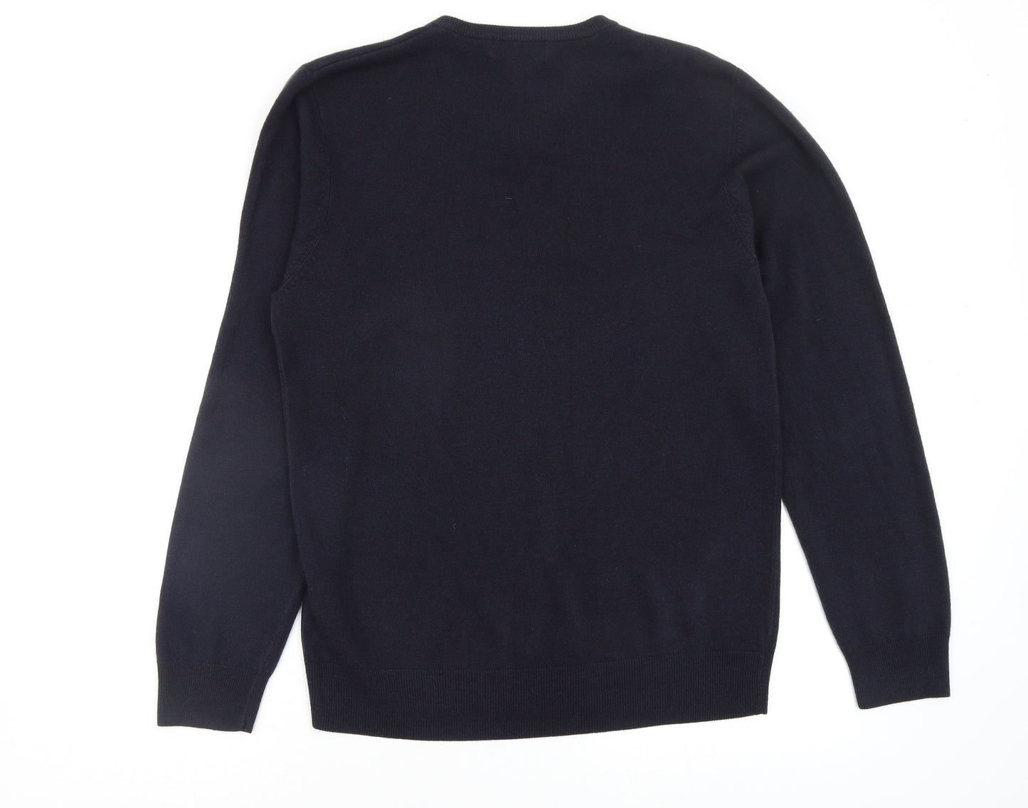 Blue Harbour Mens Blue   Pullover Jumper Size M