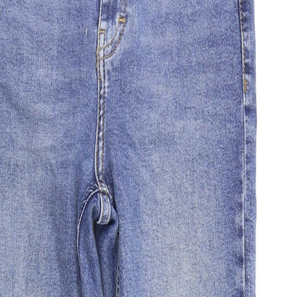 Topshop Womens Blue   Skinny Jeans Size 28 in L32 in