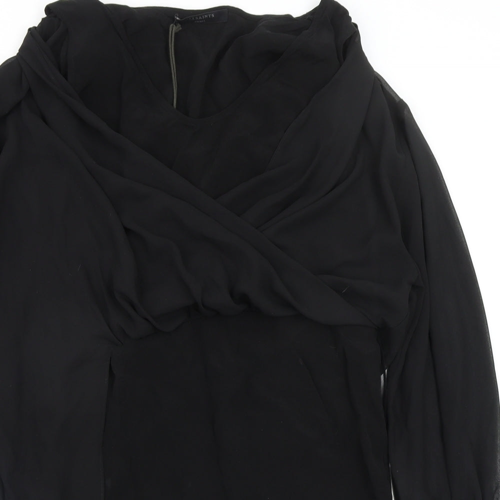 AllSaints Womens Black   Fit & Flare  Size S