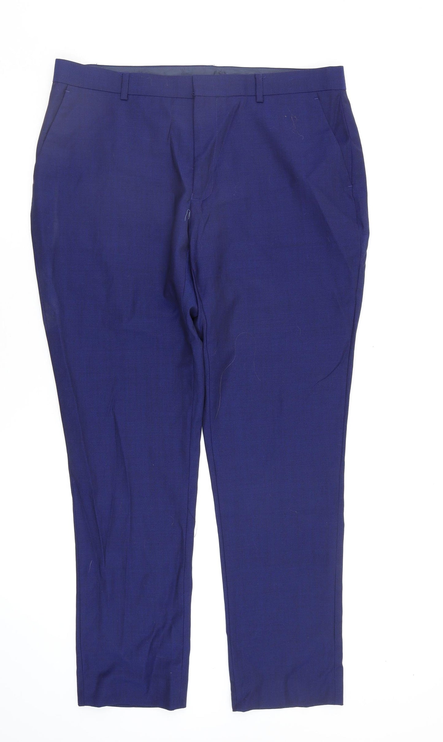 Matalan Mens Blue   Trousers  Size 36 in L31 in