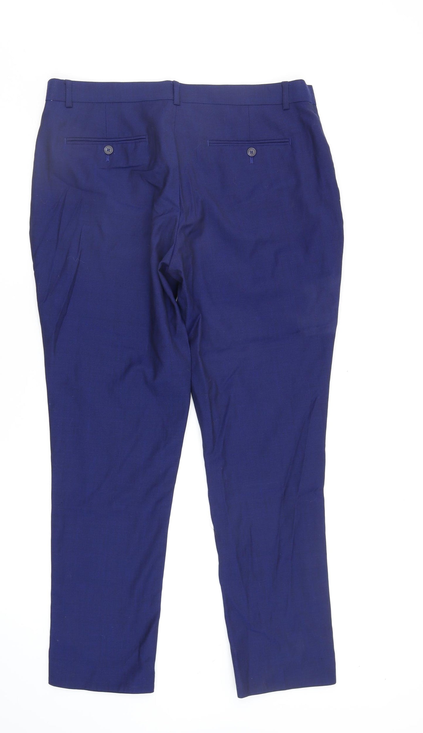 Matalan Mens Blue   Trousers  Size 36 in L31 in