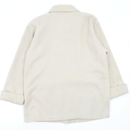 neville Womens Beige   Overcoat Coat Size 10