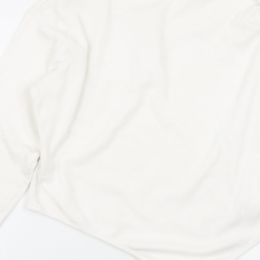 I SAW IT FIRST Womens White   Bodysuit One-Piece Size 18