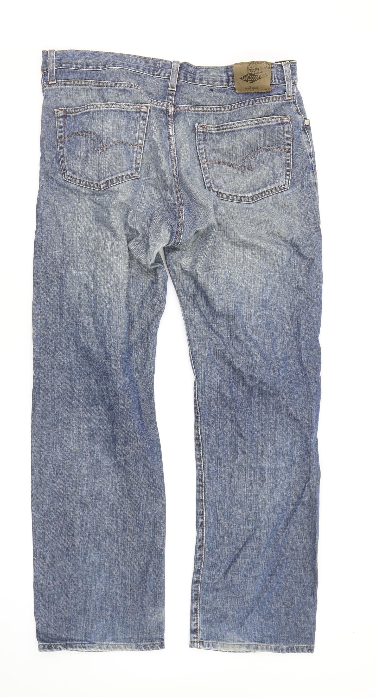 Lee Cooper Mens Blue   Straight Jeans Size 34 L32 in