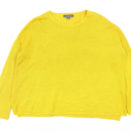 Primark Womens Yellow   Pullover Jumper Size 10