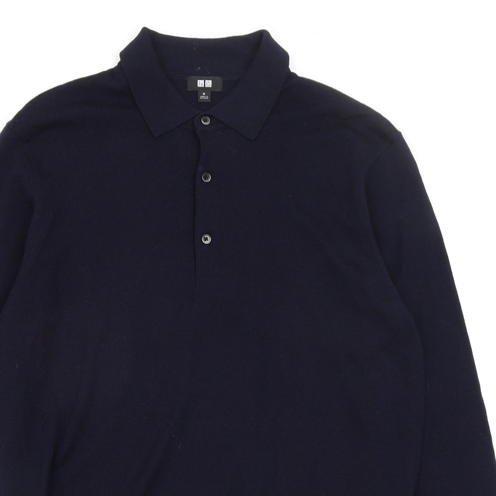 Uniqlo Mens Blue    Polo Size M