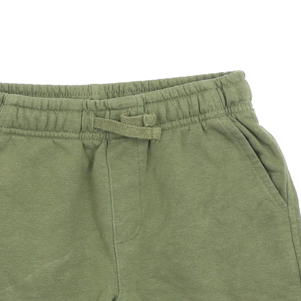 Asda George Boys Green   Sweat Shorts Size 5-6 Years