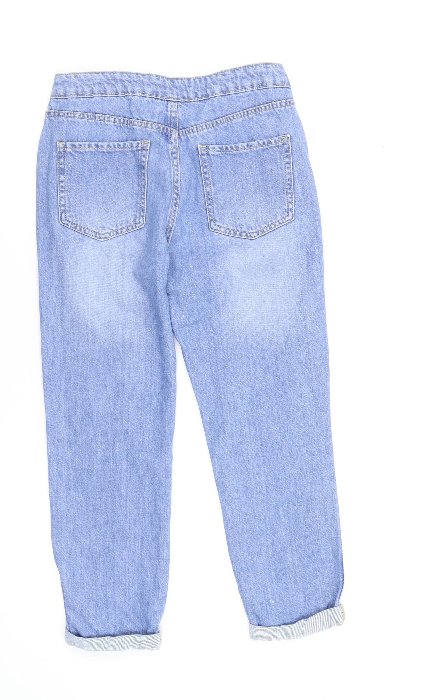 River Island Girls Blue   Straight Jeans Size 10 Years