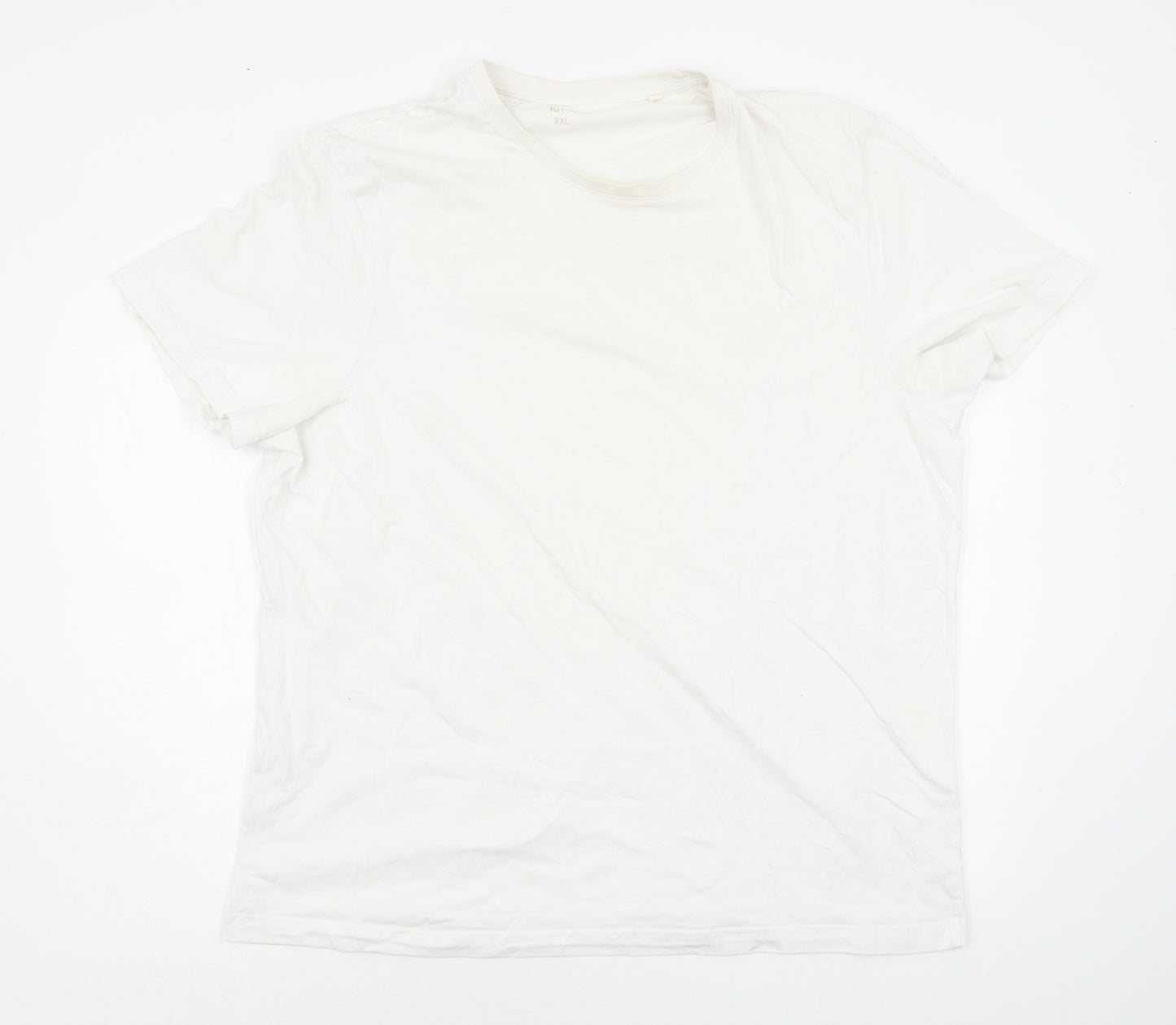 TU Mens White    T-Shirt Size 2XL