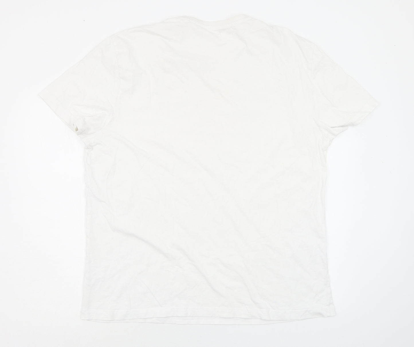TU Mens White    T-Shirt Size 2XL