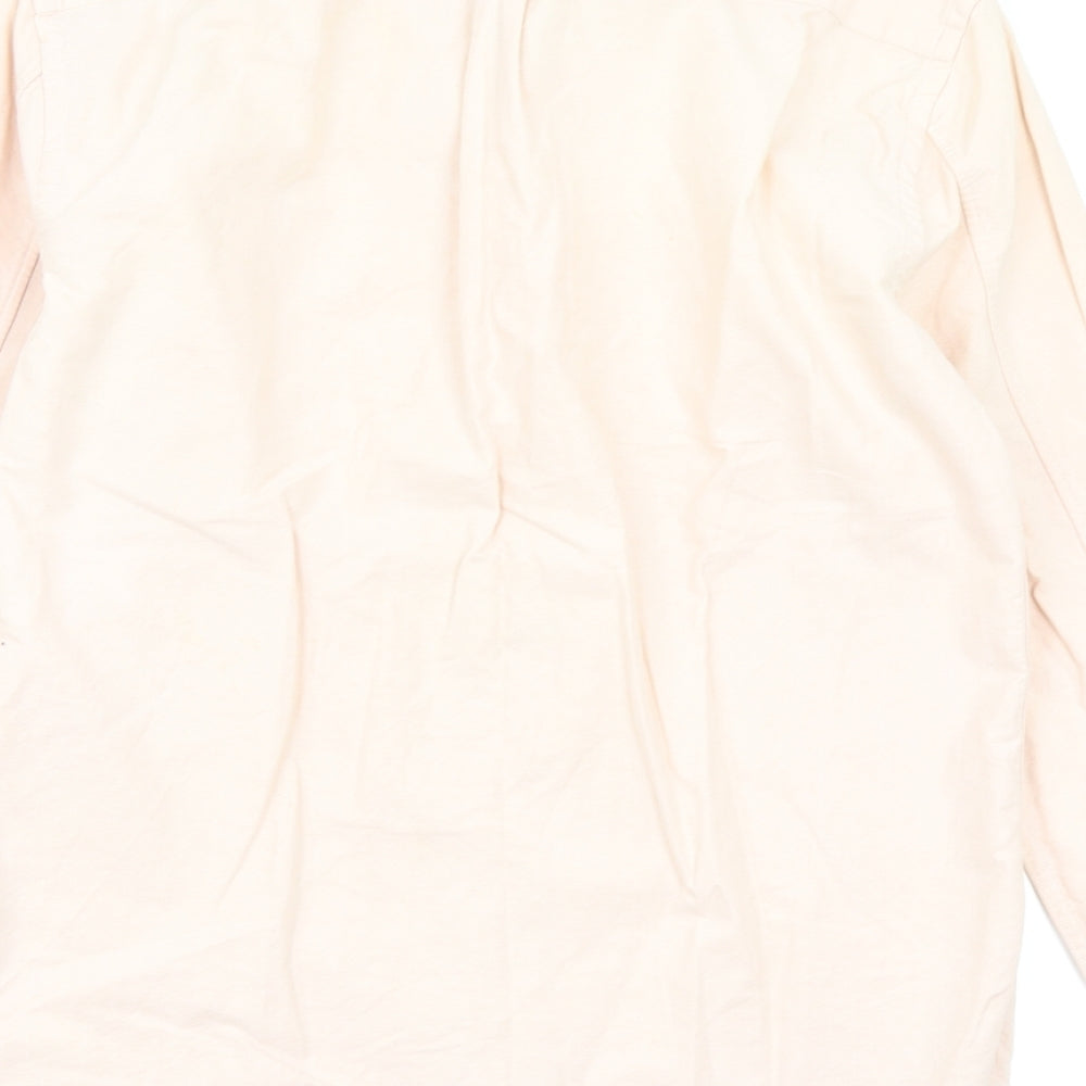 AllSaints Mens Pink    Button-Up Size S