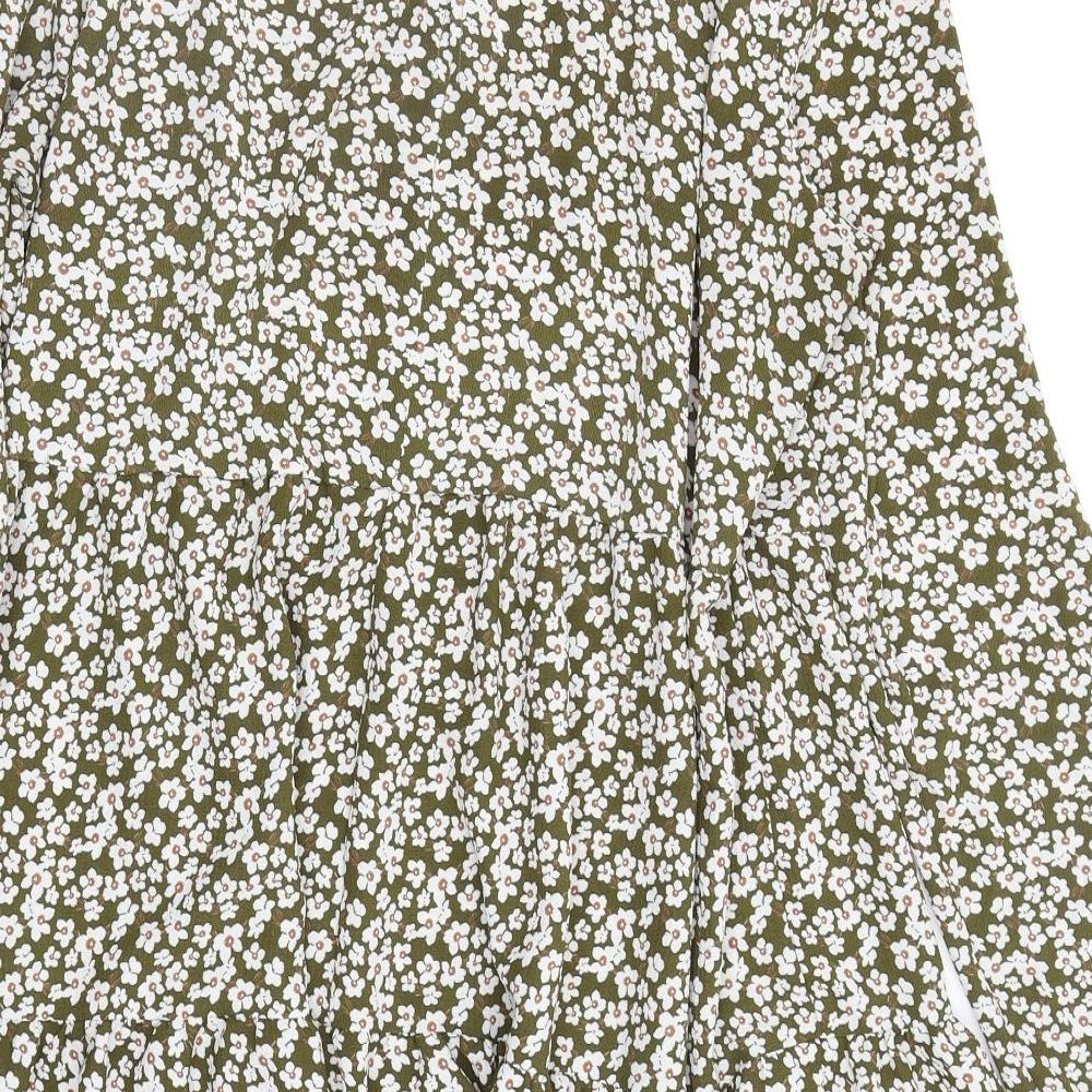 ASOS Womens Multicoloured Floral  Fit & Flare  Size 18