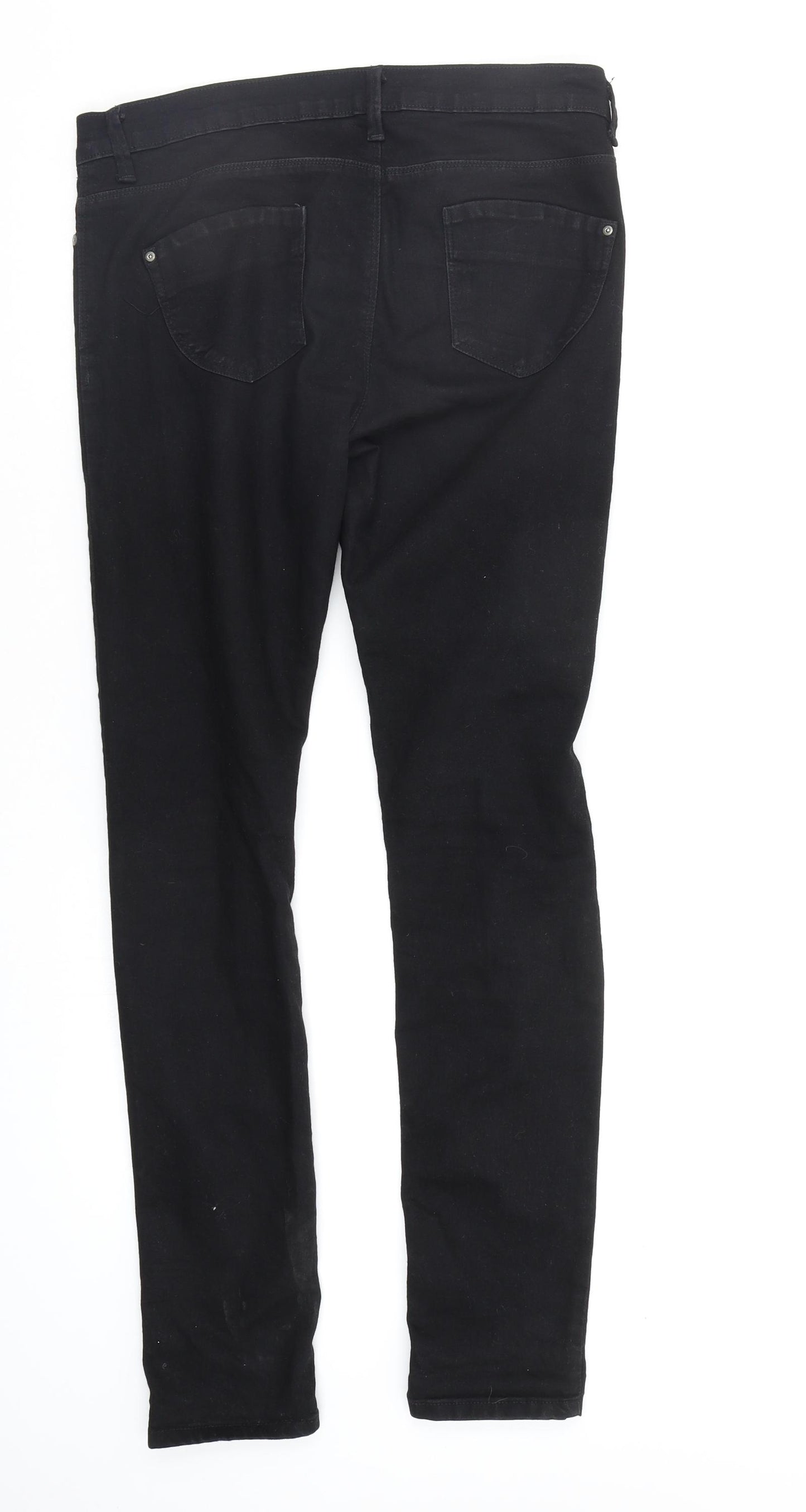 denim and co Womens Black   Skinny Jeans Size 14 L32 in