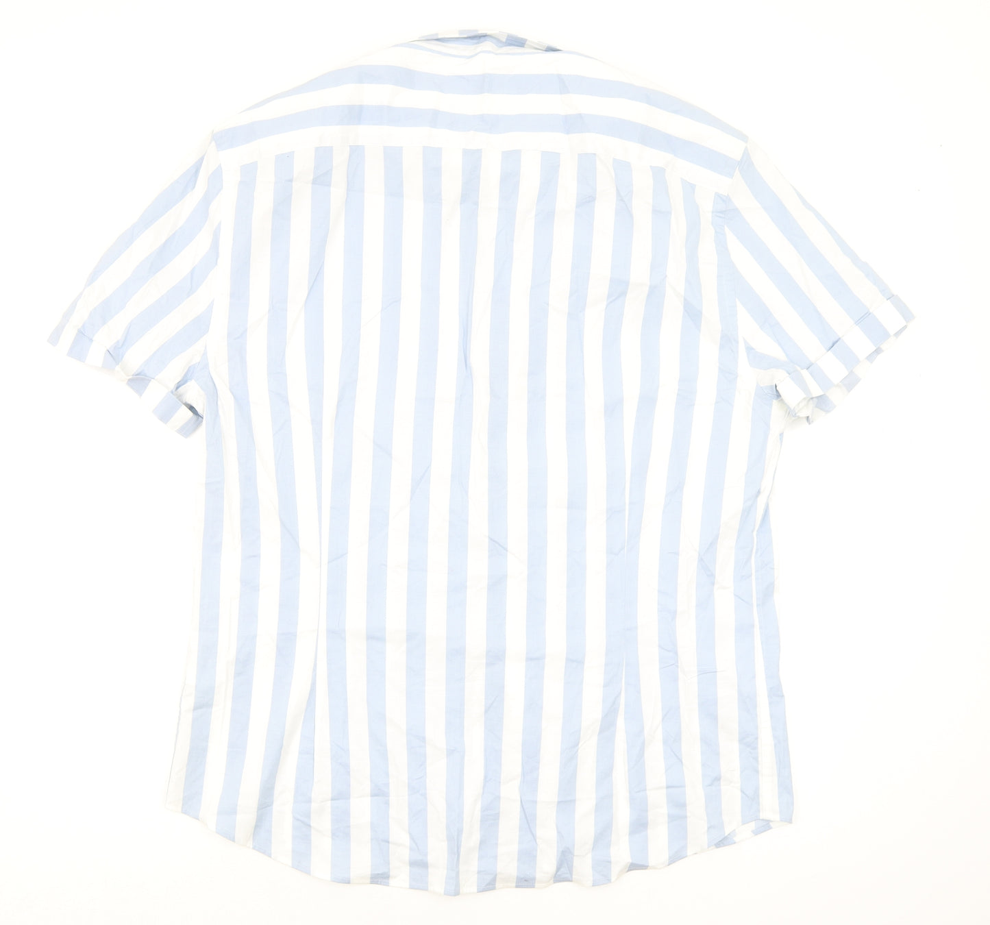 River Island Mens Multicoloured Striped   Button-Up Size 2XL