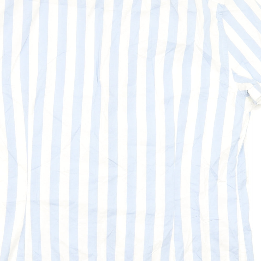 River Island Mens Multicoloured Striped   Button-Up Size 2XL