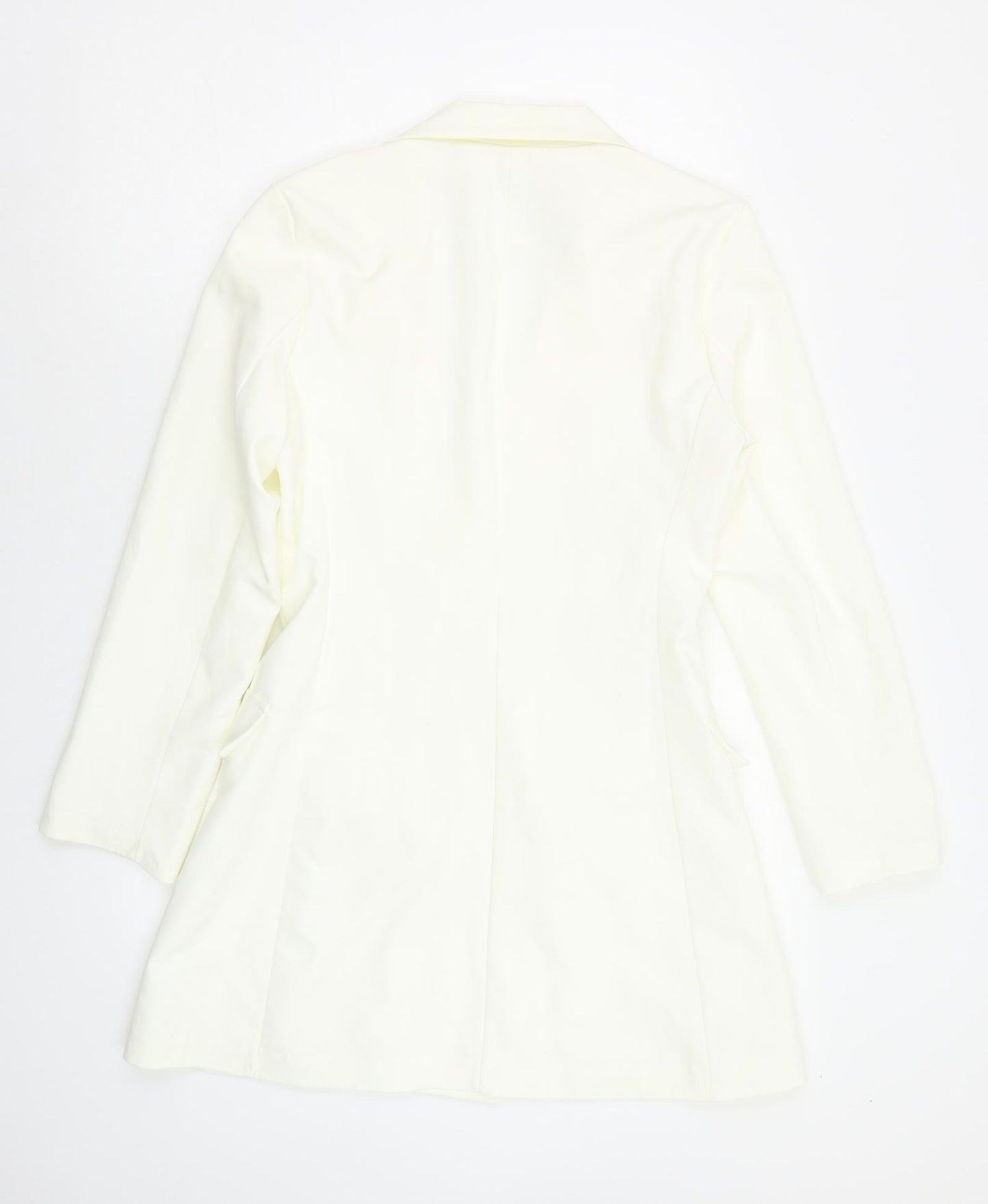 Maia Hemera Womens White   Jacket Dress  Size L