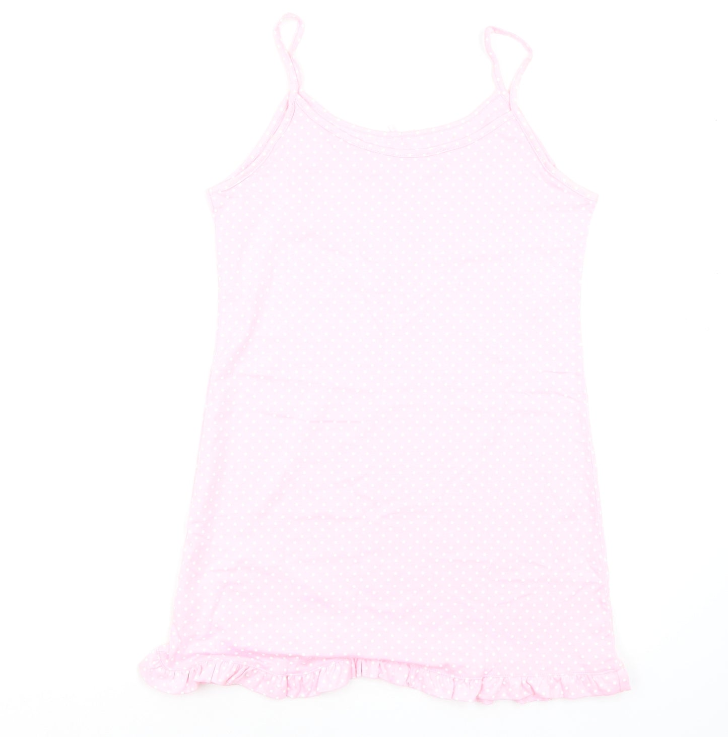 Asda George Womens Pink Polka Dot  Top Dress Size 12