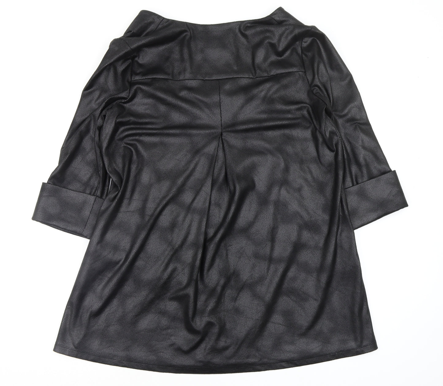 Joseph Ribkoff Womens Black   Overcoat Coat Size 14