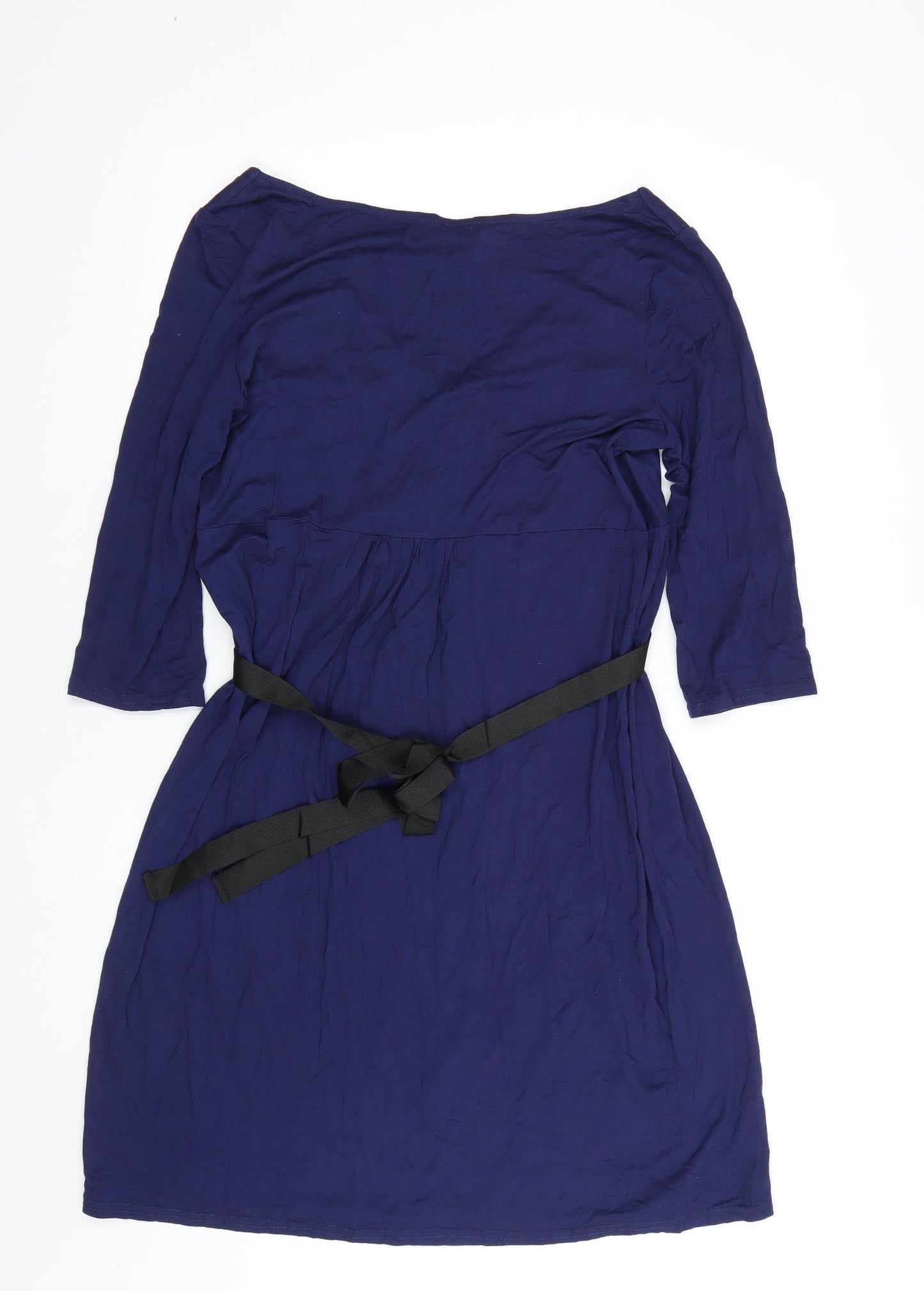 Mother2be Womens Blue   Basic T-Shirt Size 16